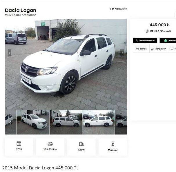 Otomotiv devi ikinci el araçları yenileyip Türkiye'de satışa çıkardı. Her marka mevcut 230 bin TL'ye bile araç var - Resim: 13