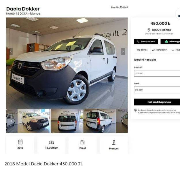 Otomotiv devi ikinci el araçları yenileyip Türkiye'de satışa çıkardı. Her marka mevcut 230 bin TL'ye bile araç var - Resim: 42