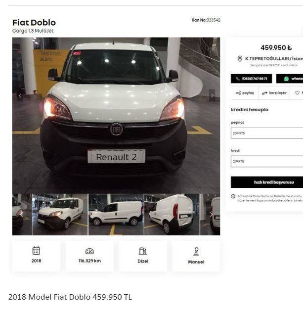 Otomotiv devi ikinci el araçları yenileyip Türkiye'de satışa çıkardı. Her marka mevcut 230 bin TL'ye bile araç var - Resim: 45