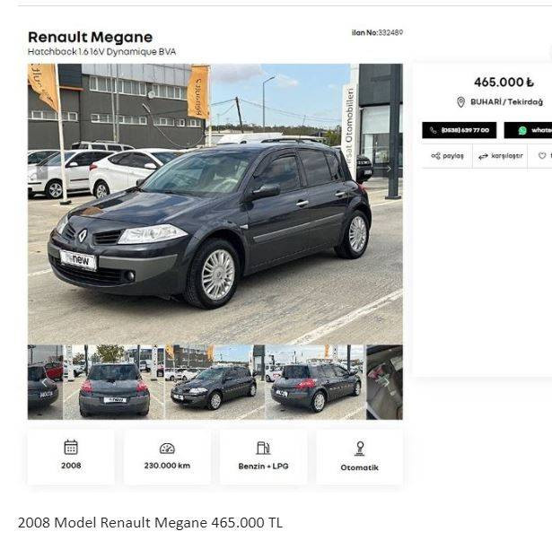 Otomotiv devi ikinci el araçları yenileyip Türkiye'de satışa çıkardı. Her marka mevcut 230 bin TL'ye bile araç var - Resim: 47