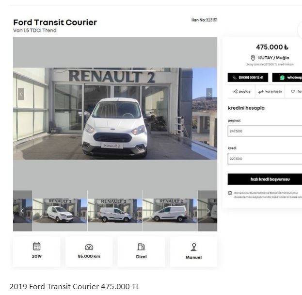 Otomotiv devi ikinci el araçları yenileyip Türkiye'de satışa çıkardı. Her marka mevcut 230 bin TL'ye bile araç var - Resim: 48