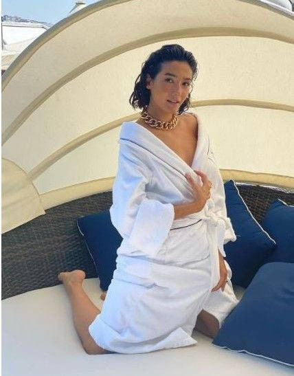 Aybüke Pusat'ın cesur pozları sosyal medyayı salladı! 'Güzelliğin şaka mı?' - Resim: 11