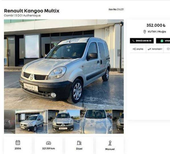 Otomotiv devi ikinci el araçları yenileyip Türkiye'de satışa çıkardı. Her marka mevcut 230 bin TL'ye bile araç var - Resim: 7