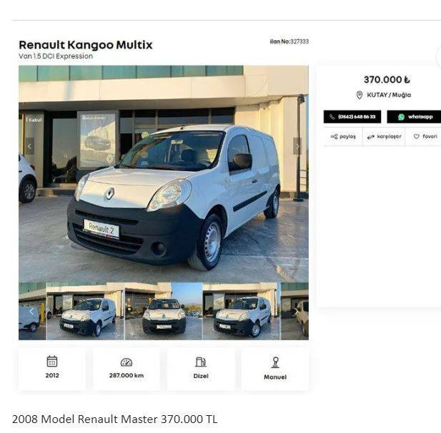 Otomotiv devi ikinci el araçları yenileyip Türkiye'de satışa çıkardı. Her marka mevcut 230 bin TL'ye bile araç var - Resim: 33