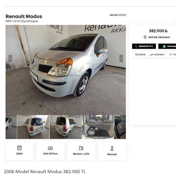 Otomotiv devi ikinci el araçları yenileyip Türkiye'de satışa çıkardı. Her marka mevcut 230 bin TL'ye bile araç var - Resim: 32