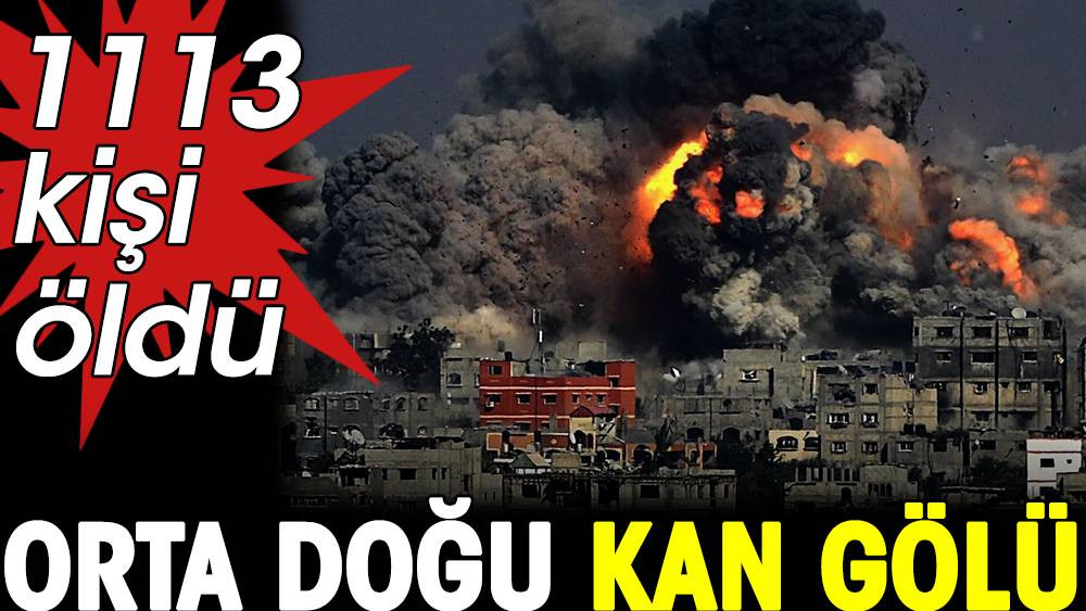 Ortadoğu kan gölü. 1113 kişi öldü - Resim: 1