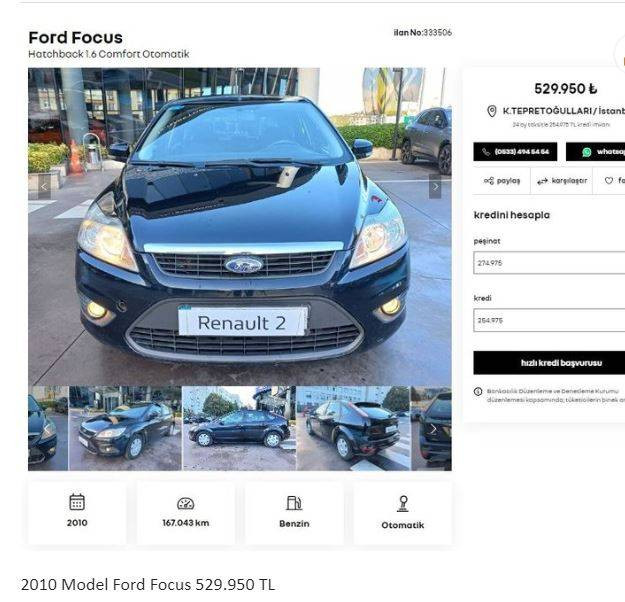 Otomotiv devi ikinci el araçları yenileyip Türkiye'de satışa çıkardı. Her marka mevcut 230 bin TL'ye bile araç var - Resim: 11