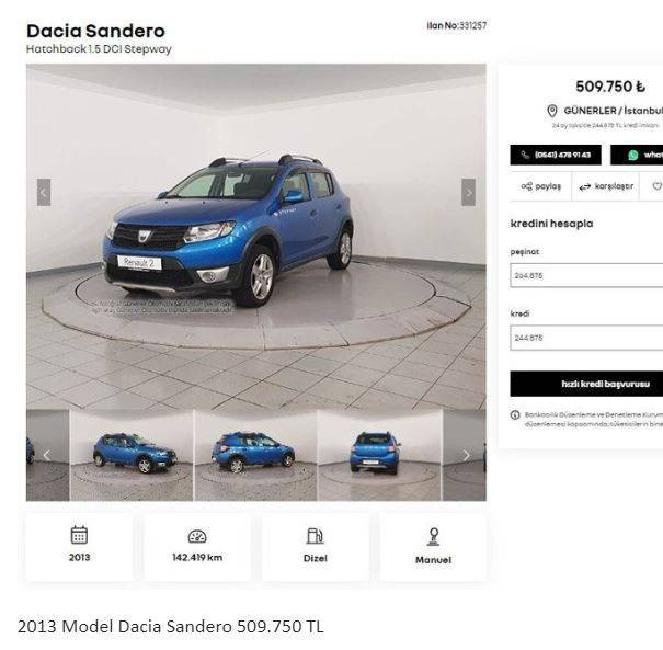 Otomotiv devi ikinci el araçları yenileyip Türkiye'de satışa çıkardı. Her marka mevcut 230 bin TL'ye bile araç var - Resim: 26