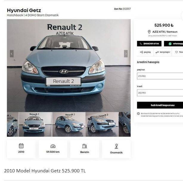 Otomotiv devi ikinci el araçları yenileyip Türkiye'de satışa çıkardı. Her marka mevcut 230 bin TL'ye bile araç var - Resim: 19