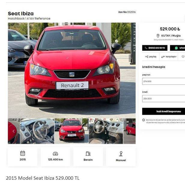 Otomotiv devi ikinci el araçları yenileyip Türkiye'de satışa çıkardı. Her marka mevcut 230 bin TL'ye bile araç var - Resim: 15