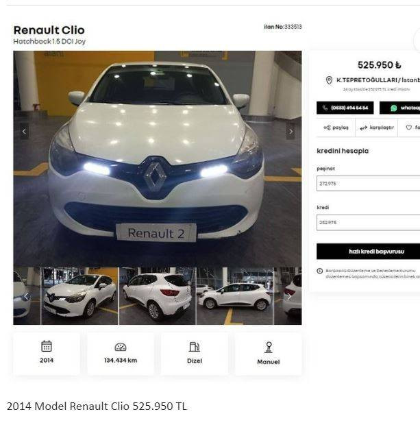 Otomotiv devi ikinci el araçları yenileyip Türkiye'de satışa çıkardı. Her marka mevcut 230 bin TL'ye bile araç var - Resim: 17