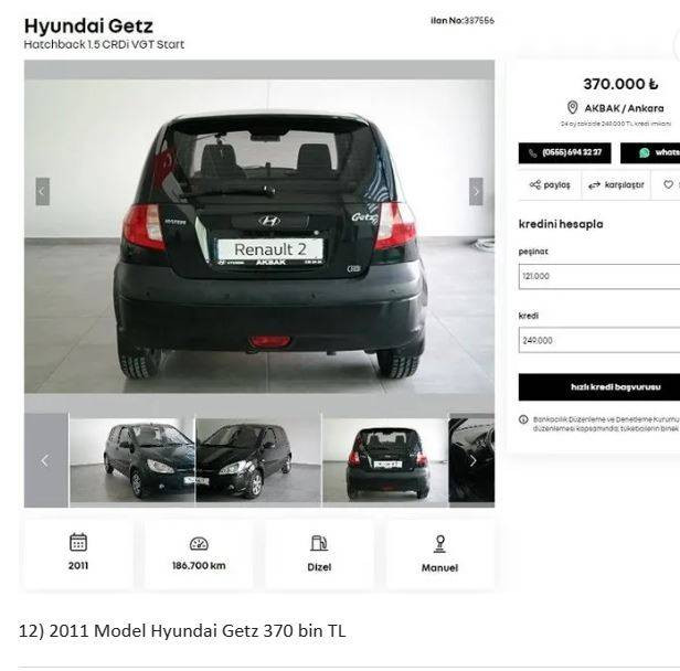 Otomobil devi fabrikasında yenilediği ikinci el araçları satıyor. Uygun fiyata her marka her model araç var. - Resim: 17