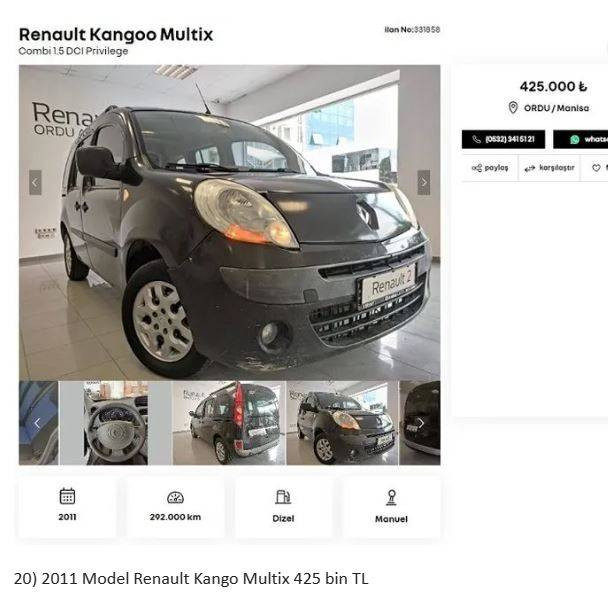 Otomobil devi fabrikasında yenilediği ikinci el araçları satıyor. Uygun fiyata her marka her model araç var. - Resim: 25