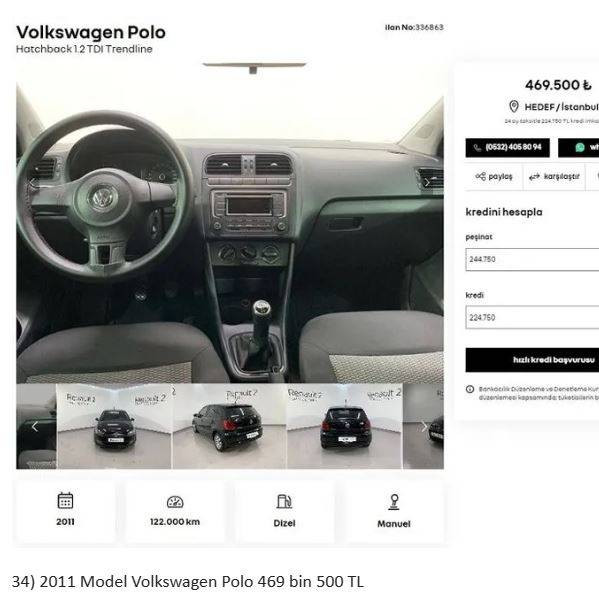 Otomobil devi fabrikasında yenilediği ikinci el araçları satıyor. Uygun fiyata her marka her model araç var. - Resim: 39