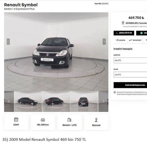 Otomobil devi fabrikasında yenilediği ikinci el araçları satıyor. Uygun fiyata her marka her model araç var. - Resim: 41