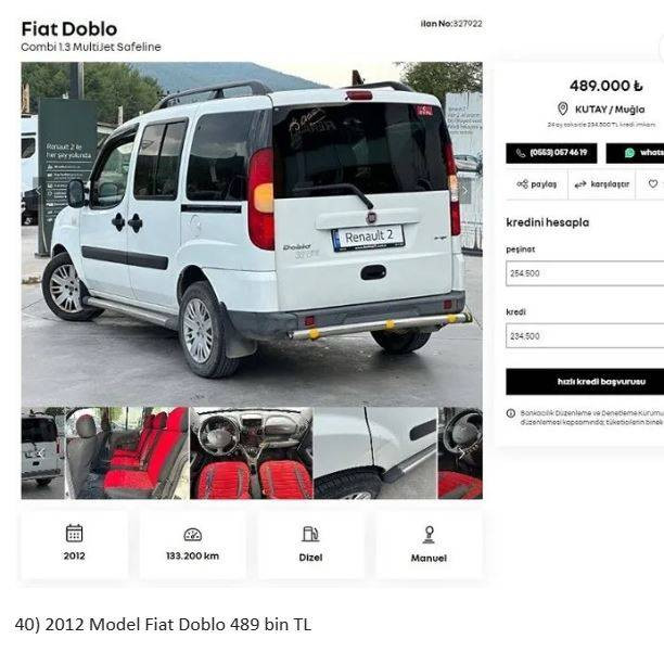 Otomobil devi fabrikasında yenilediği ikinci el araçları satıyor. Uygun fiyata her marka her model araç var. - Resim: 47