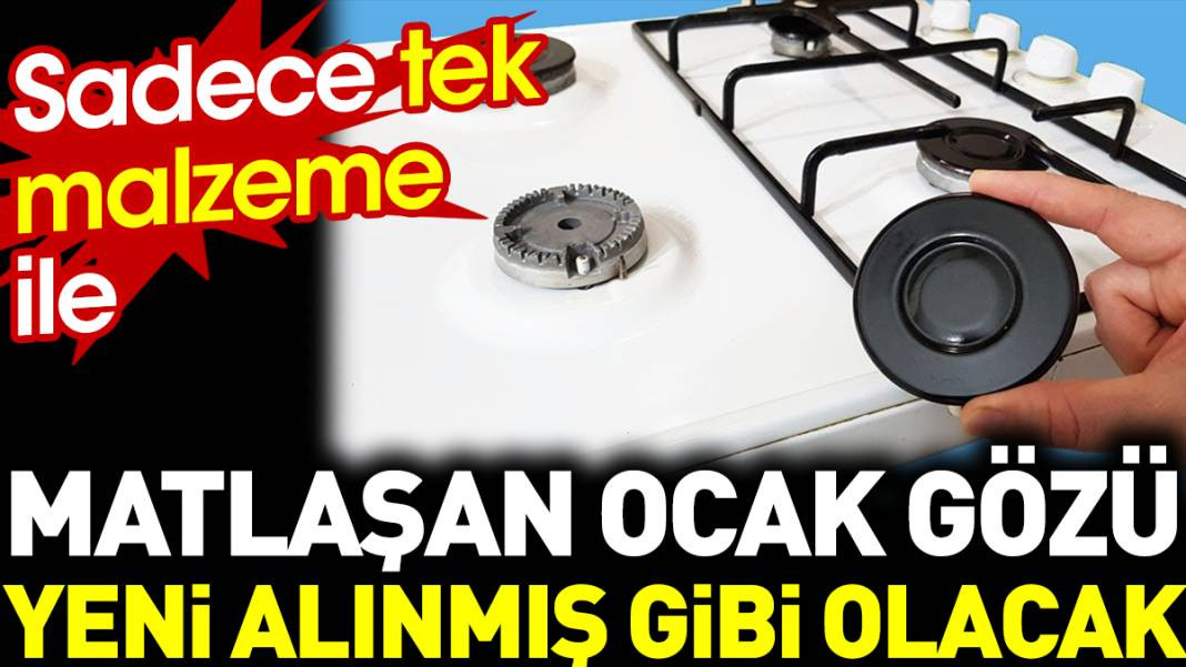 Sadece tek malzeme ile matlaşan ocak yeni alınmış gibi olacak - Resim: 1