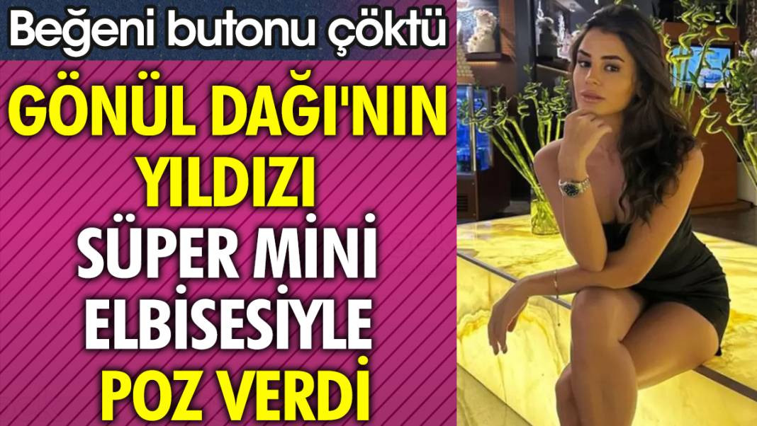 Gönül Dağı'nın yıldızı Hazal Çağlar süper mini elbisesiyle poz verdi. Beğeni butonu çöktü - Resim: 1