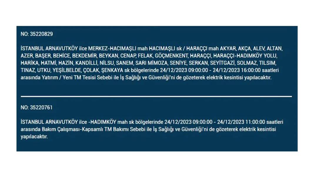 İstanbul'da pek çok ilçede elektrik kesilecek. İşte mahalle mahalle o liste - Resim: 2