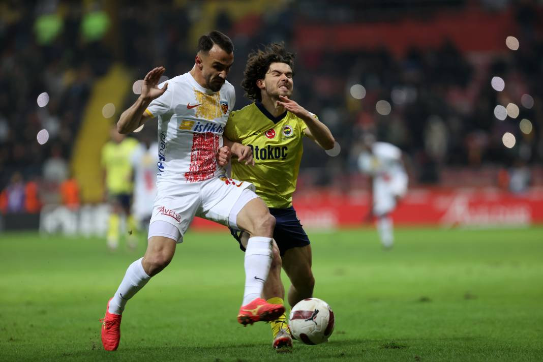 Fotoğraflarla Kayserispor Fenerbahçe maçı... Nefes kesen maçta neler oldu neler - Resim: 14