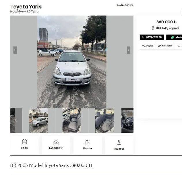 Otomotiv devi 2. el araçları sıfır gibi yaptı fiyatlar 249 binden başlıyor. Fabrikada yenileyip 6 ay garanti verdi - Resim: 14