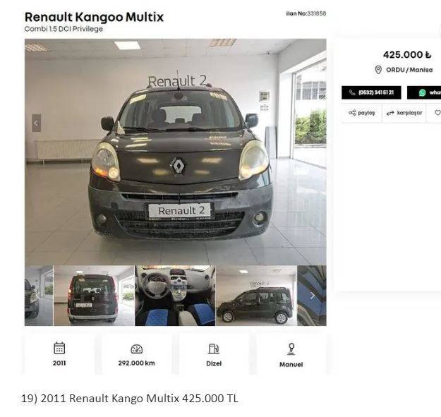 Otomotiv devi 2. el araçları sıfır gibi yaptı fiyatlar 249 binden başlıyor. Fabrikada yenileyip 6 ay garanti verdi - Resim: 23