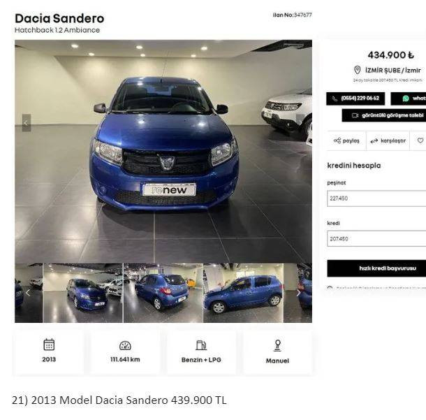 Otomotiv devi 2. el araçları sıfır gibi yaptı fiyatlar 249 binden başlıyor. Fabrikada yenileyip 6 ay garanti verdi - Resim: 25