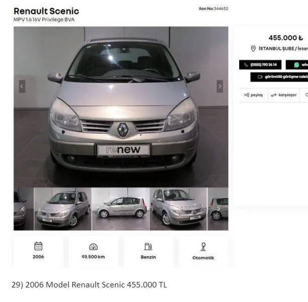 Otomotiv devi 2. el araçları sıfır gibi yaptı fiyatlar 249 binden başlıyor. Fabrikada yenileyip 6 ay garanti verdi - Resim: 33