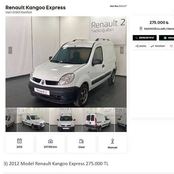 Otomotiv devi 2. el araçları sıfır gibi yaptı fiyatlar 249 binden başlıyor. Fabrikada yenileyip 6 ay garanti verdi - Resim: 7