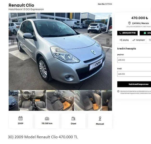 Otomotiv devi 2. el araçları sıfır gibi yaptı fiyatlar 249 binden başlıyor. Fabrikada yenileyip 6 ay garanti verdi - Resim: 34