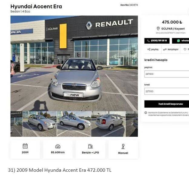 Otomotiv devi 2. el araçları sıfır gibi yaptı fiyatlar 249 binden başlıyor. Fabrikada yenileyip 6 ay garanti verdi - Resim: 35