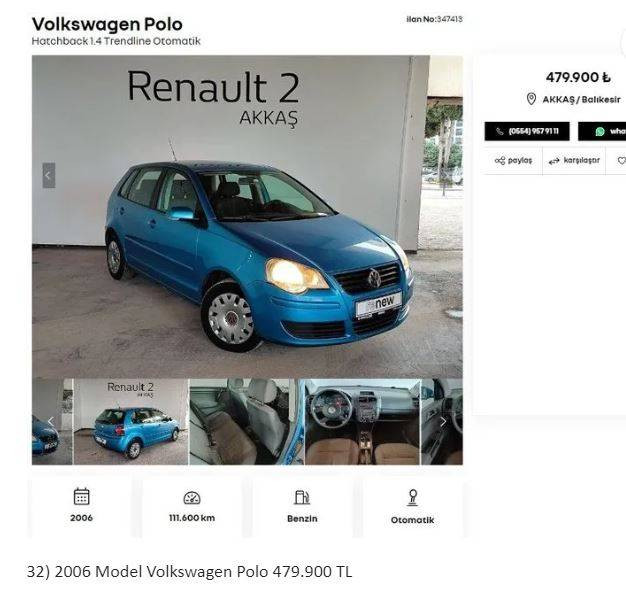 Otomotiv devi 2. el araçları sıfır gibi yaptı fiyatlar 249 binden başlıyor. Fabrikada yenileyip 6 ay garanti verdi - Resim: 36