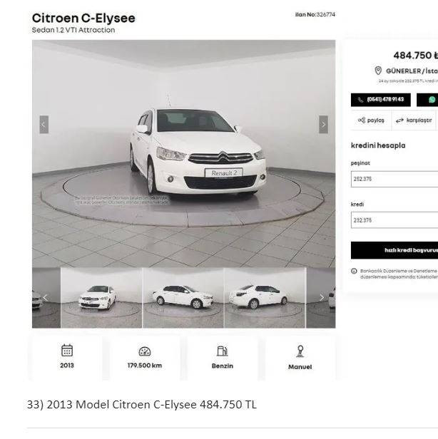 Otomotiv devi 2. el araçları sıfır gibi yaptı fiyatlar 249 binden başlıyor. Fabrikada yenileyip 6 ay garanti verdi - Resim: 37