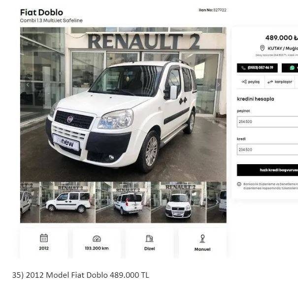 Otomotiv devi 2. el araçları sıfır gibi yaptı fiyatlar 249 binden başlıyor. Fabrikada yenileyip 6 ay garanti verdi - Resim: 39