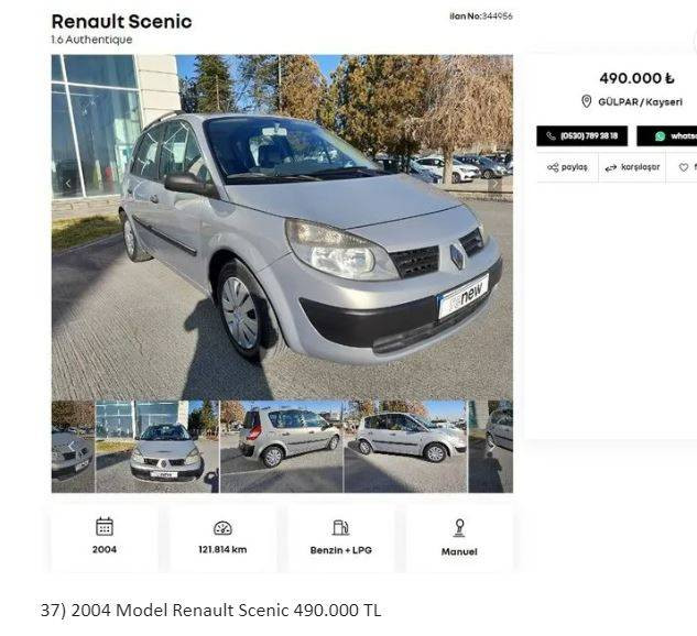 Otomotiv devi 2. el araçları sıfır gibi yaptı fiyatlar 249 binden başlıyor. Fabrikada yenileyip 6 ay garanti verdi - Resim: 40