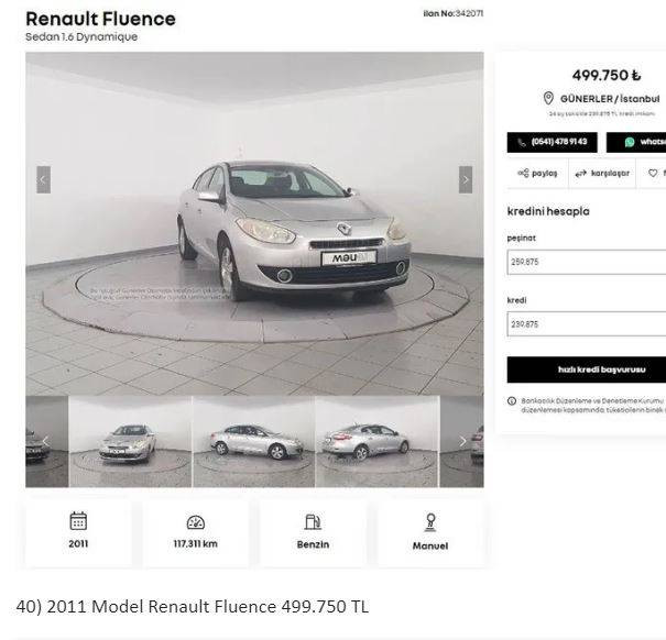 Otomotiv devi 2. el araçları sıfır gibi yaptı fiyatlar 249 binden başlıyor. Fabrikada yenileyip 6 ay garanti verdi - Resim: 44