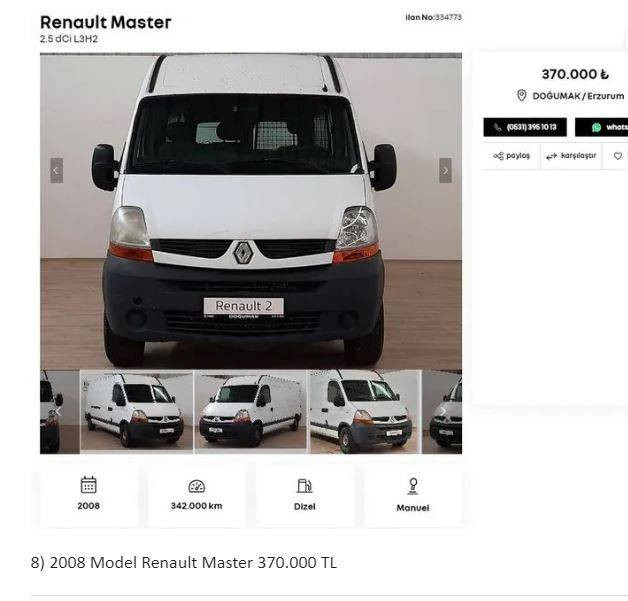 Otomotiv devi 2. el araçları sıfır gibi yaptı fiyatlar 249 binden başlıyor. Fabrikada yenileyip 6 ay garanti verdi - Resim: 12