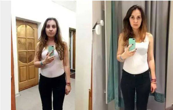 Soyunma kabinlerindeki aynalara dikkat! Rus kadın tek tek görüntüledi - Resim: 12