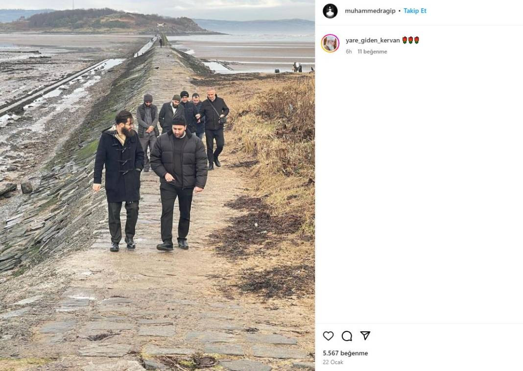 Türkiye'de sarıkla gezen Menzil şeyhinin oğlu İngiltere’de kılık kıyafet devrimi yaptı. Kayak merkezinde ise ortama uydu - Resim: 7