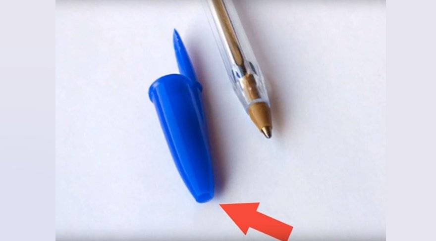 Tükenmez kalem kapağındaki delik bakın ne işe yarıyor ? Aslında hayat kurtarıyormuş.. - Resim: 4