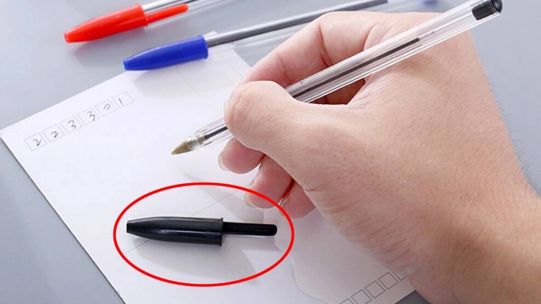 Tükenmez kalem kapağındaki delik bakın ne işe yarıyor ? Aslında hayat kurtarıyormuş.. - Resim: 1