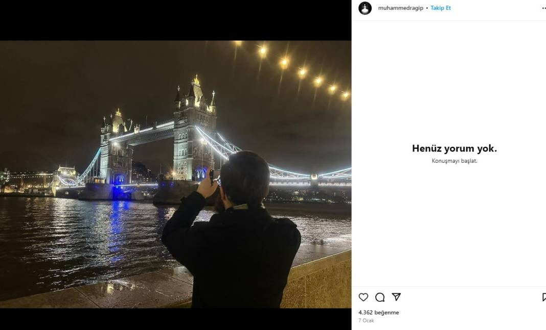 Türkiye'de sarıkla gezen Menzil şeyhinin oğlu İngiltere’de kılık kıyafet devrimi yaptı. Kayak merkezinde ise ortama uydu - Resim: 1