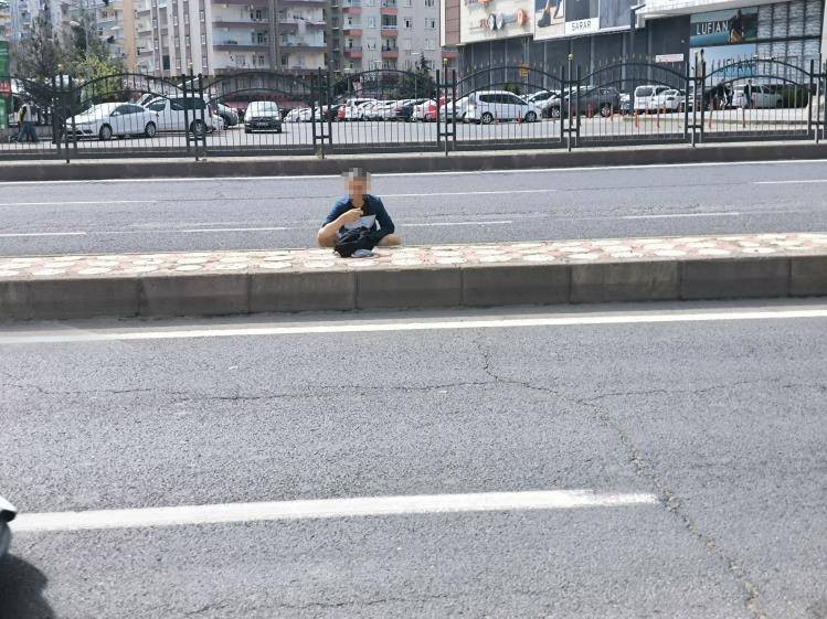 Yolun ortasına tuvaletini yaptı. Daha neler göreceğiz - Resim: 4