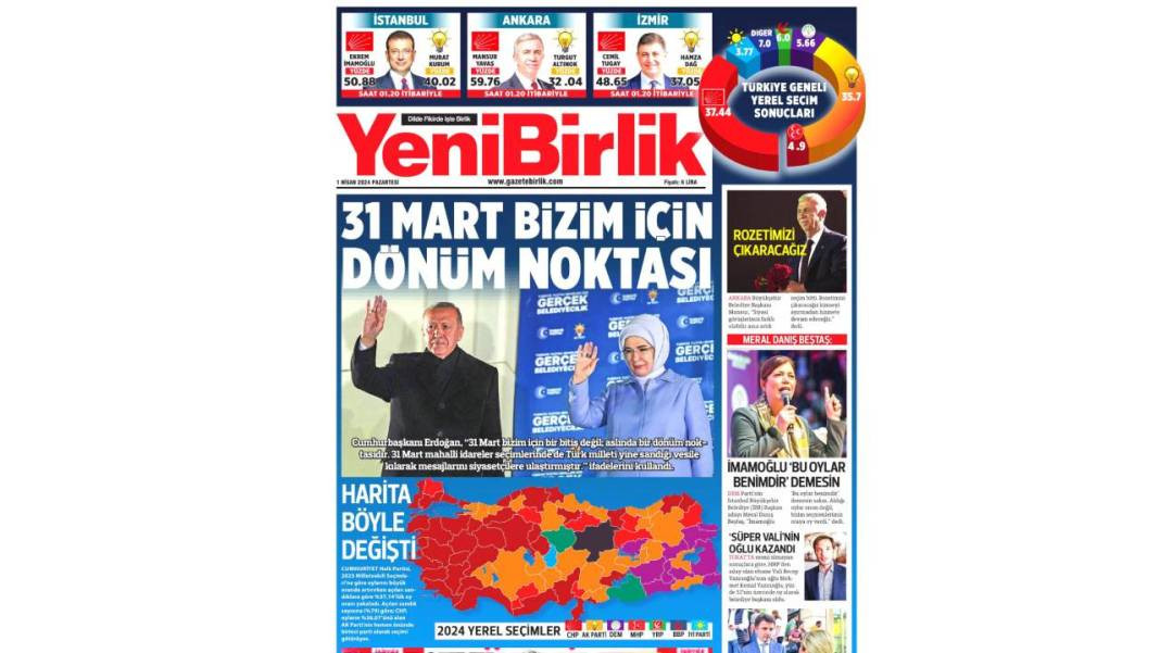 İşte yandaş medyanın seçim sonuçları için attığı başlıklar. İktidar yanlısı medya seçim sonuçlarını üzerine almadı - Resim: 7