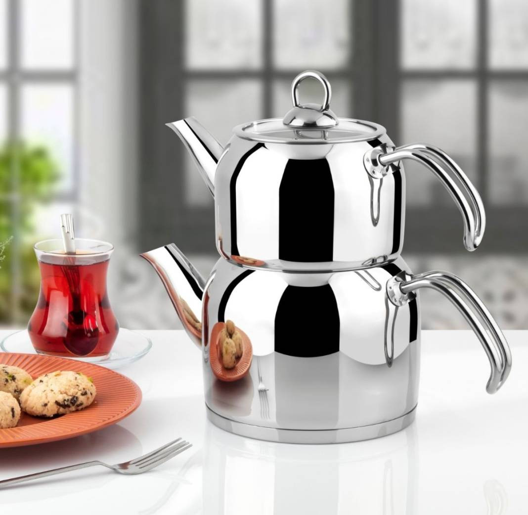 Kireçlenmiş demliğin nasıl temizleneceği ortaya çıktı. Çaydanlıklar anında ışıl ışıl parlayacak - Resim: 5