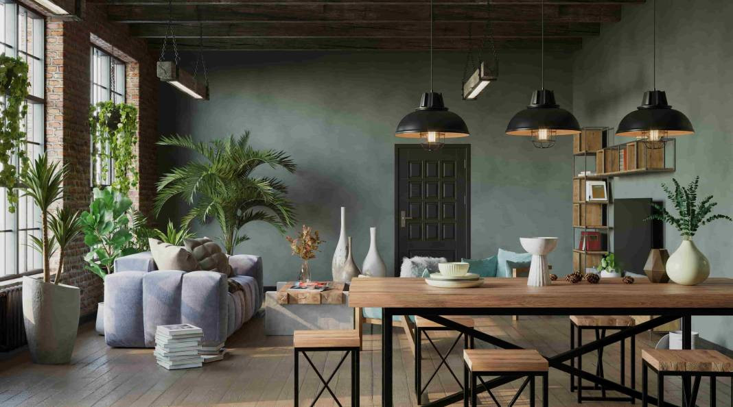 Endüstriyel Stil: Ev Dekorasyonunda Sanayi Etkisi - Resim: 1