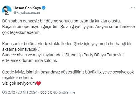 Hasan Can Kaya’nın son durumu açıklandı Acil ameliyata alınmıştı - Resim: 5