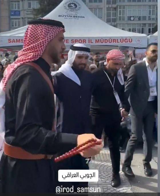 Samsun’da 19 Mayıs kutlamalarında Araplar Arapça müzik eşliğinde dans etti - Resim: 4