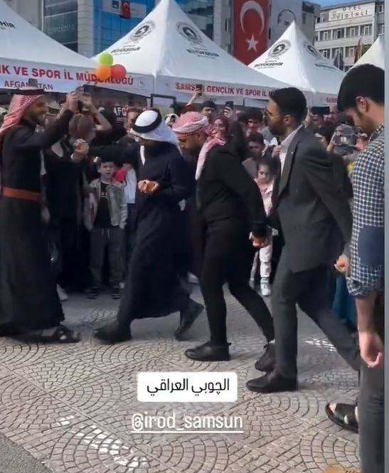 Samsun’da 19 Mayıs kutlamalarında Araplar Arapça müzik eşliğinde dans etti - Resim: 6