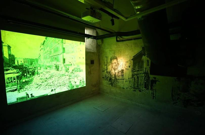 Mussolini'nin sığınağı halka açıldı - Resim: 14